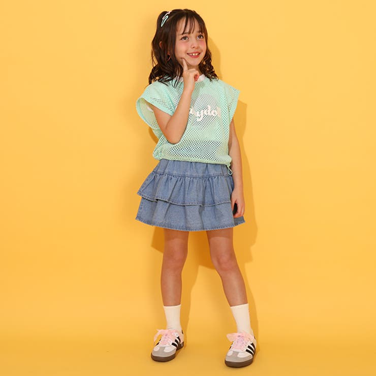 メッシュレイヤードTシャツ 1538K | BABYDOLL | 詳細画像10 