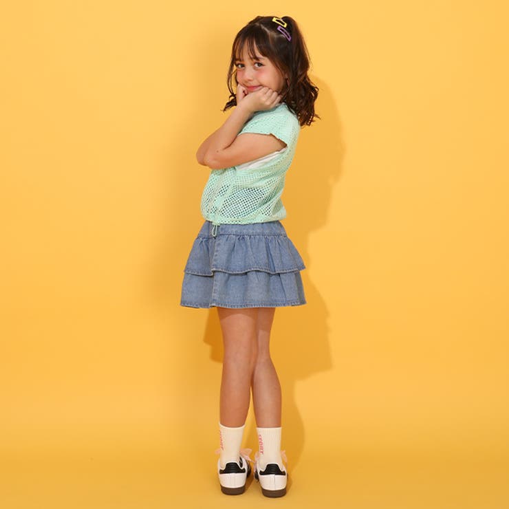 メッシュレイヤードTシャツ 1538K | BABYDOLL | 詳細画像11 