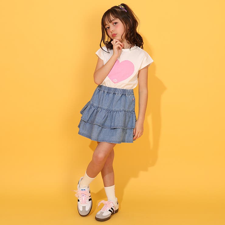 メッシュレイヤードTシャツ 1538K | BABYDOLL | 詳細画像14 