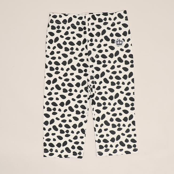 ダルメシアン | ウルトラストレッチ6分丈パンツ 総柄 1553K | BABYDOLL