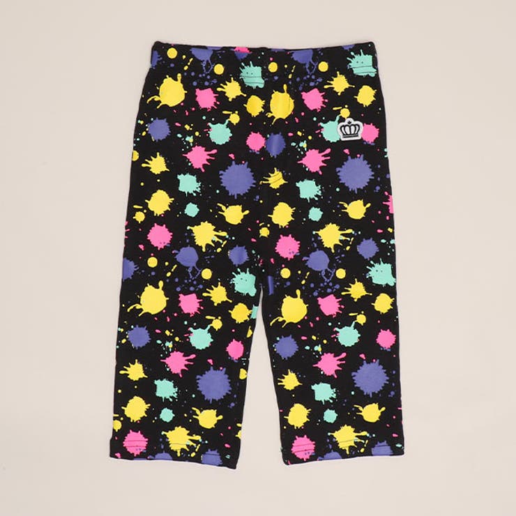 インク | ウルトラストレッチ6分丈パンツ 総柄 1553K | BABYDOLL