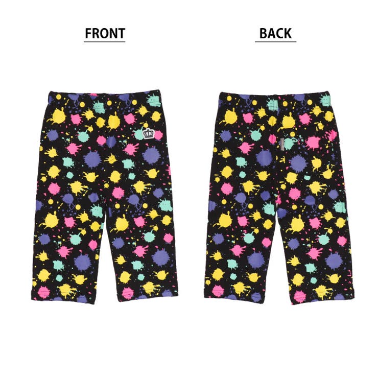 ウルトラストレッチ6分丈パンツ 総柄 1553K | BABYDOLL | 詳細画像8 