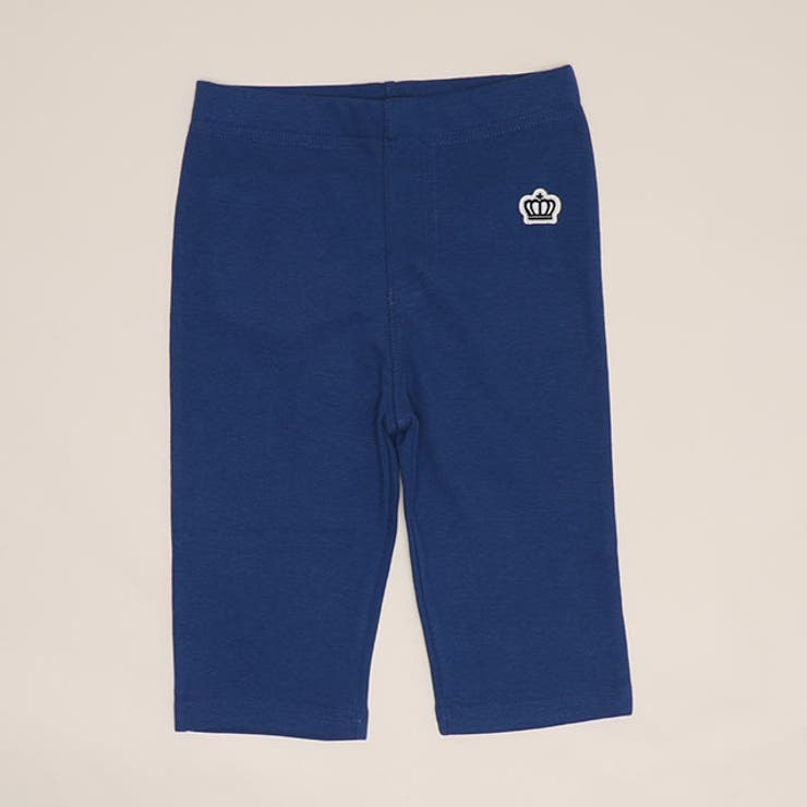 ネイビー | ウルトラストレッチ6分丈パンツ-無地 1554K | BABYDOLL