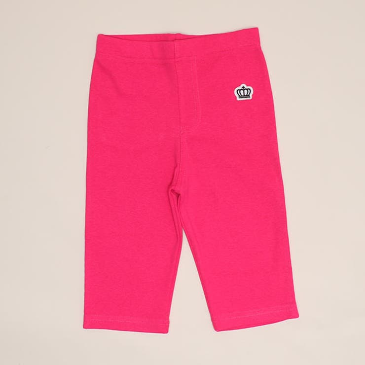 ラズベリー | ウルトラストレッチ6分丈パンツ-無地 1554K | BABYDOLL