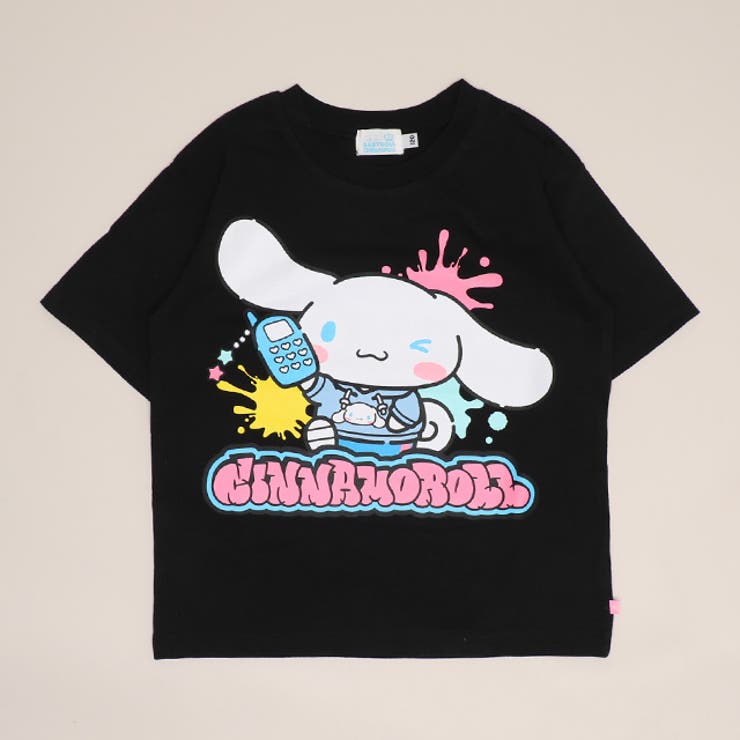 シナモロール | 親子お揃い サンリオ ペイントTシャツ 1555K | BABYDOLL