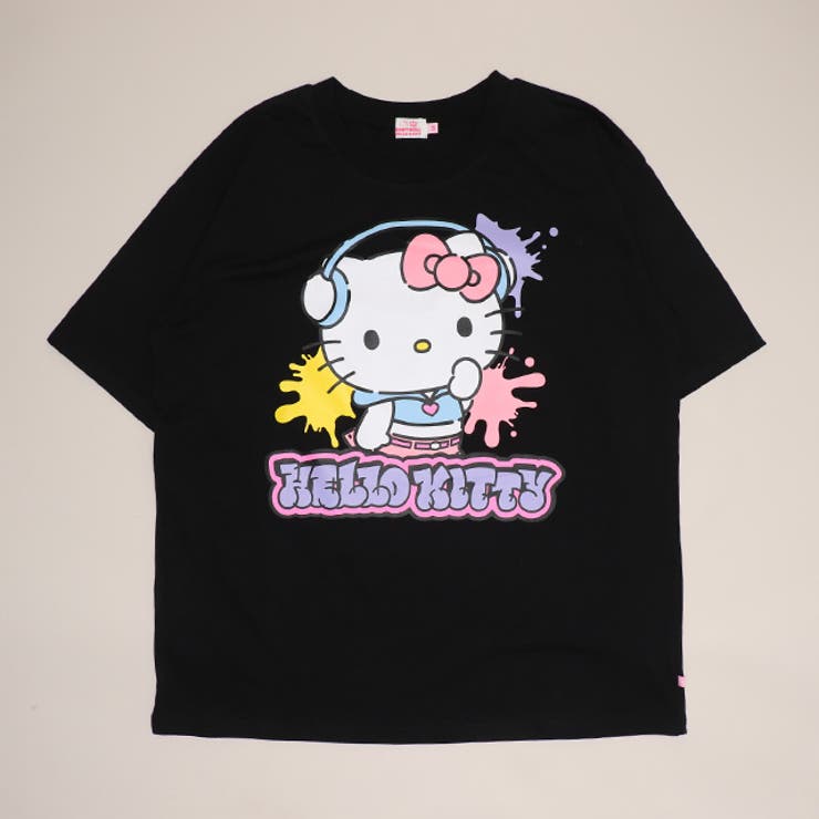 ハローキティ | 親子お揃い サンリオ ペイントTシャツ 1555A | BABYDOLL