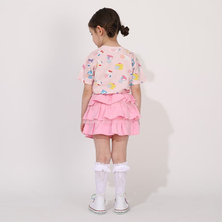 サンリオ パステル総柄Tシャツ 1557K | BABYDOLL | 詳細画像3 