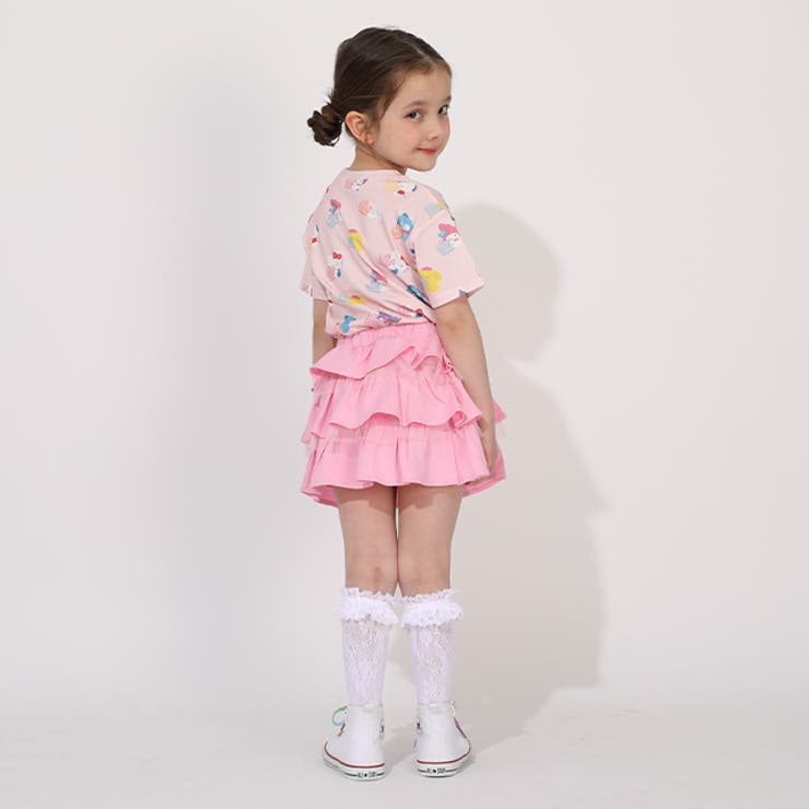 サンリオ パステル総柄Tシャツ 1557K | BABYDOLL | 詳細画像6 