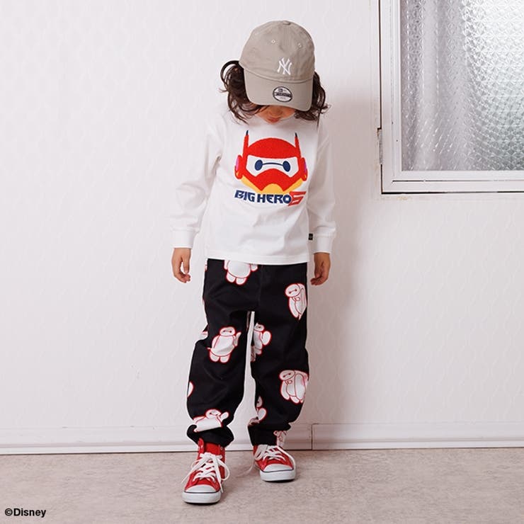 ディズニー ベイマックス キャラクター総柄ロングパンツ 1570K | BABYDOLL | 詳細画像4 