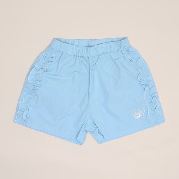 ライトブルー | 水陸両用 フリルショートパンツ 1575K | BABYDOLL