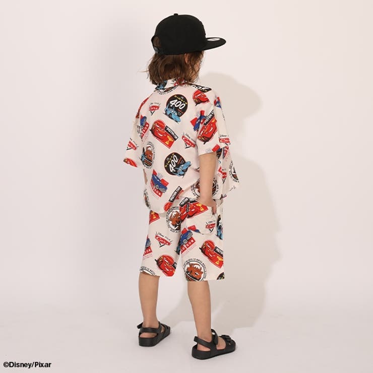 ディズニー カーズ 総柄シャツセットアップ 1579K | BABYDOLL | 詳細画像3 
