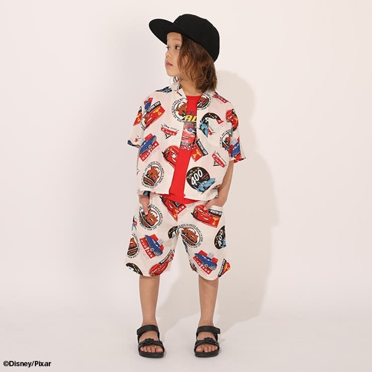 ディズニー カーズ 総柄シャツセットアップ 1579K | BABYDOLL | 詳細画像6 