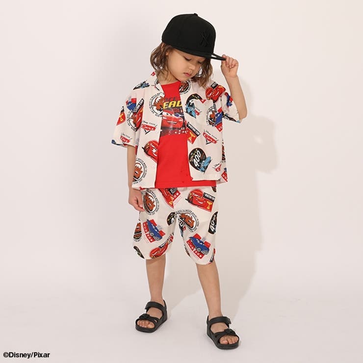 ディズニー カーズ 総柄シャツセットアップ 1579K | BABYDOLL | 詳細画像7 