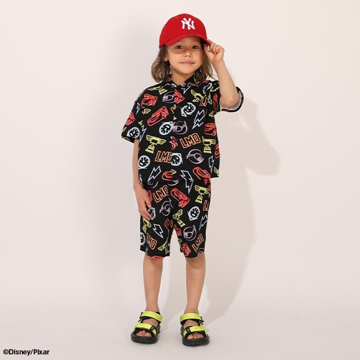 ディズニー カーズ 総柄シャツセットアップ 1579K | BABYDOLL | 詳細画像9 