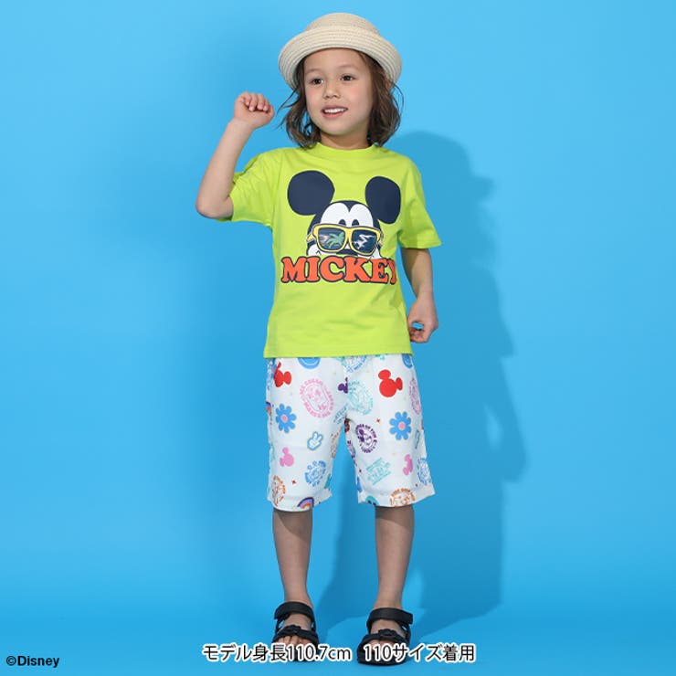 親子お揃い ディズニー リゾート柄レンチキュラーTシャツ 1587K | BABYDOLL | 詳細画像2 