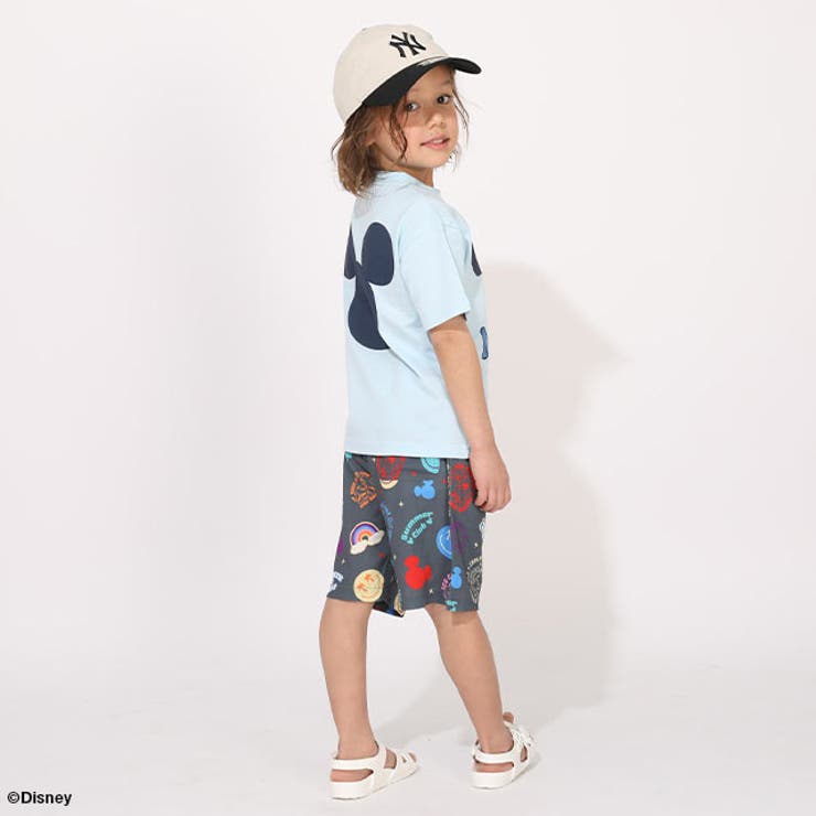 親子お揃い ディズニー リゾート柄レンチキュラーTシャツ 1587K | BABYDOLL | 詳細画像9 