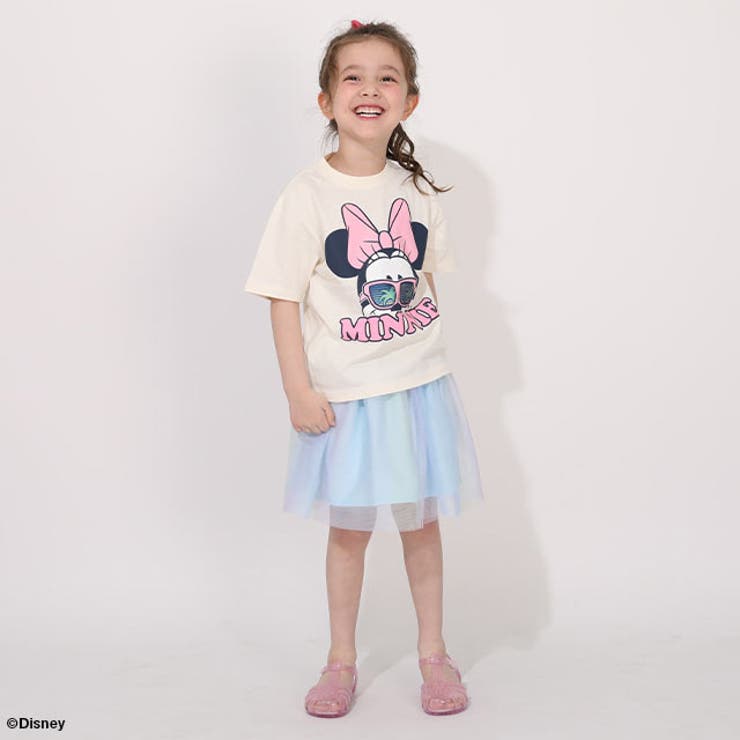 親子お揃い ディズニー リゾート柄レンチキュラーTシャツ 1587K | BABYDOLL | 詳細画像12 