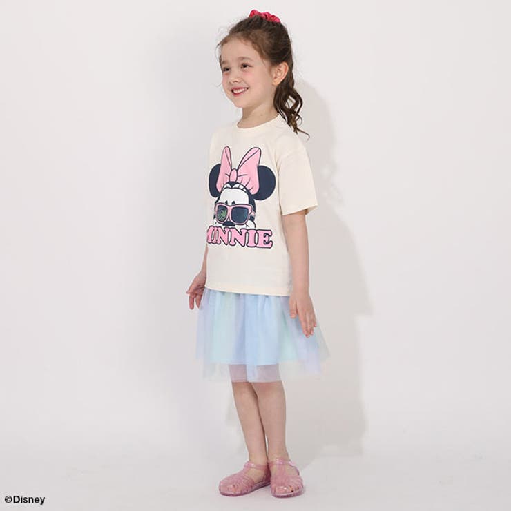 親子お揃い ディズニー リゾート柄レンチキュラーTシャツ 1587K | BABYDOLL | 詳細画像13 