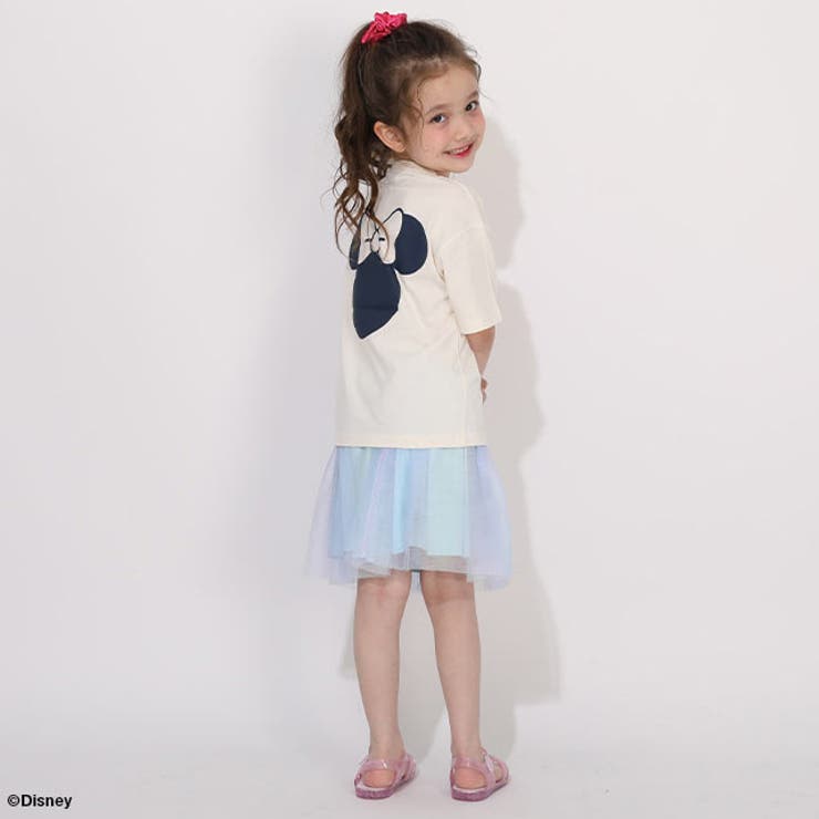 親子お揃い ディズニー リゾート柄レンチキュラーTシャツ 1587K | BABYDOLL | 詳細画像16 