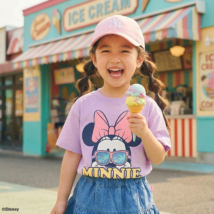 親子お揃い ディズニー リゾート柄レンチキュラーTシャツ 1587K | BABYDOLL | 詳細画像23 