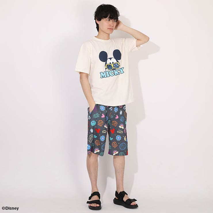 親子お揃い ディズニー リゾート柄レンチキュラーTシャツ 1587A | BABYDOLL | 詳細画像20 