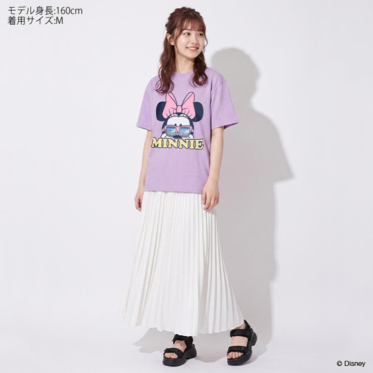 親子お揃い ディズニー リゾート柄レンチキュラーTシャツ 1587A | BABYDOLL | 詳細画像18 