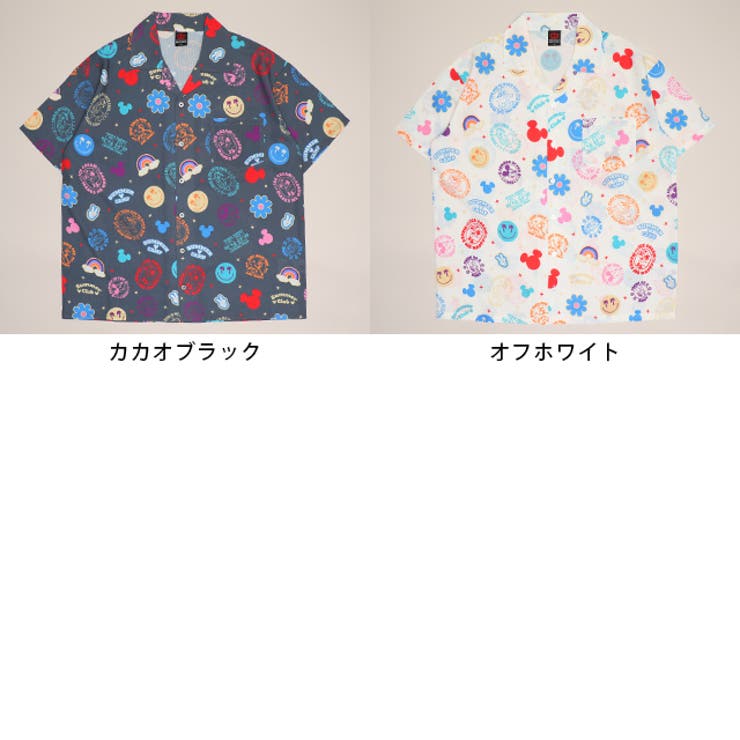 親子お揃い ディズニー リゾート総柄シャツ 1600A （ボトムス別売） | BABYDOLL | 詳細画像18 