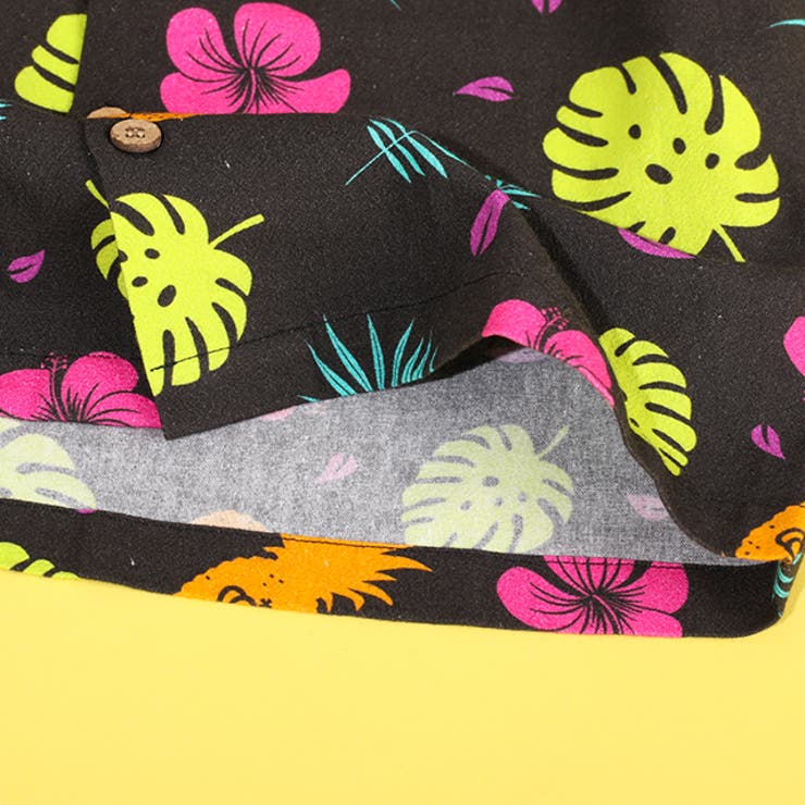 親子お揃い リゾート総柄半袖シャツ 1609K | BABYDOLL | 詳細画像13 