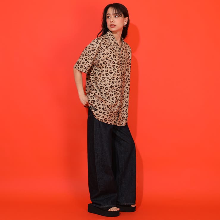 親子お揃い リゾート総柄半袖シャツ 1609A | BABYDOLL | 詳細画像10 