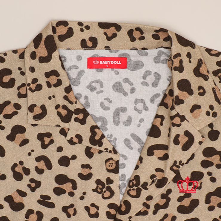 親子お揃い リゾート総柄半袖シャツ 1609A | BABYDOLL | 詳細画像22 