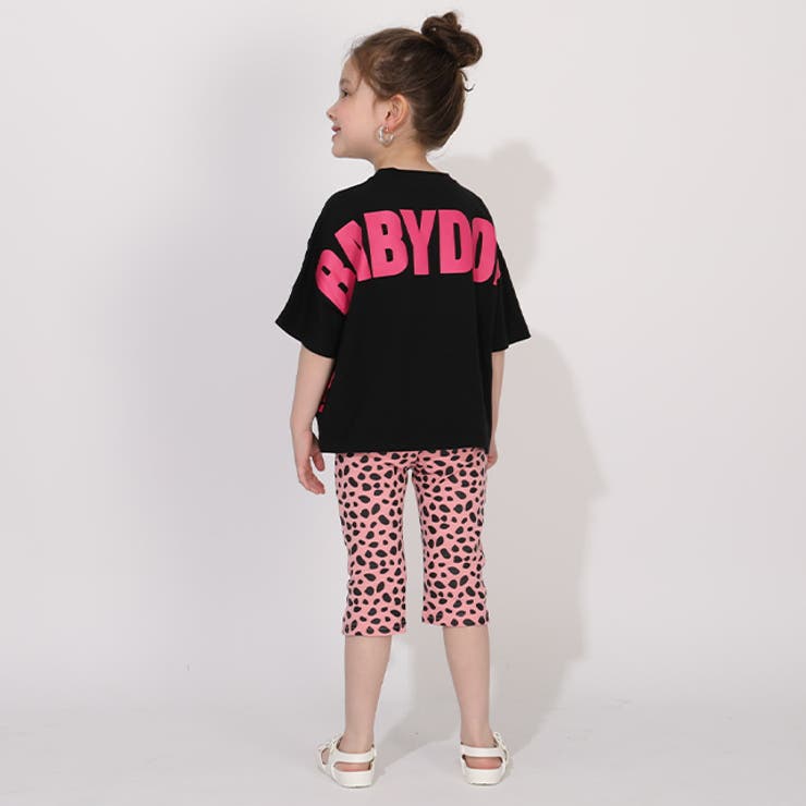 親子お揃い ネオンバックロゴTシャツ 1619K | BABYDOLL | 詳細画像3 