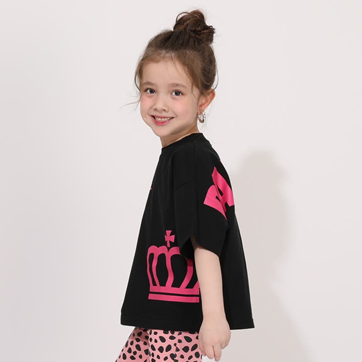 親子お揃い ネオンバックロゴTシャツ 1619K | BABYDOLL | 詳細画像5 