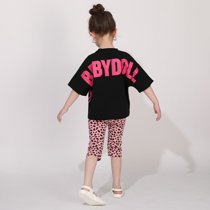 親子お揃い ネオンバックロゴTシャツ 1619K | BABYDOLL | 詳細画像7 