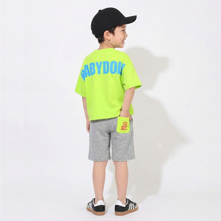 親子お揃い ネオンバックロゴTシャツ 1619K | BABYDOLL | 詳細画像15 