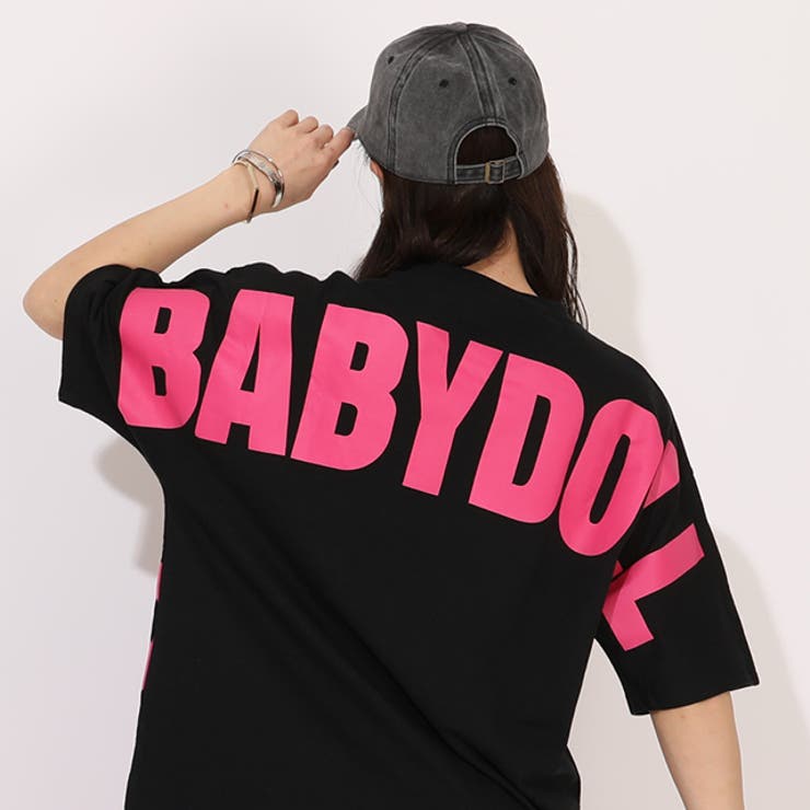 親子お揃い ネオンバックロゴTシャツ 1619A | BABYDOLL | 詳細画像8 