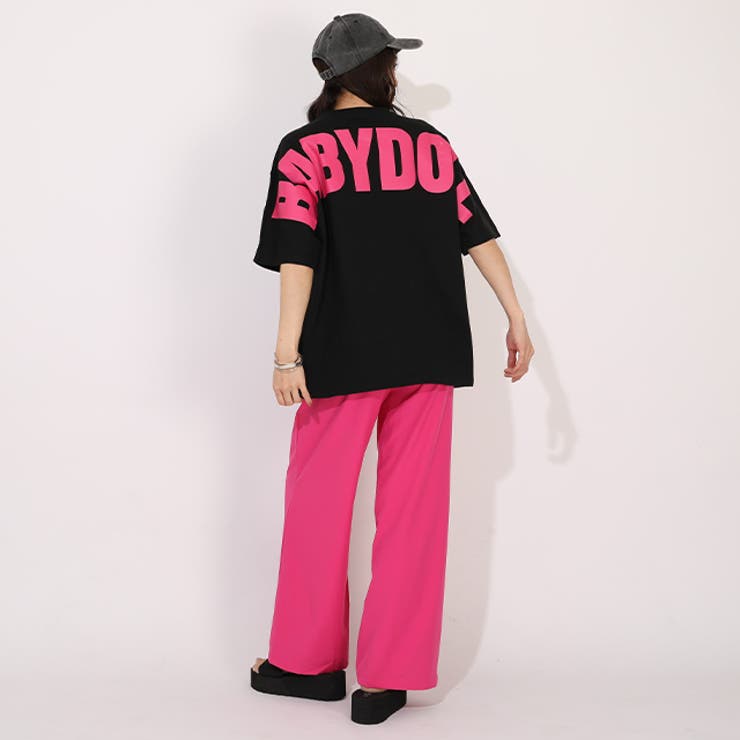 親子お揃い ネオンバックロゴTシャツ 1619A | BABYDOLL | 詳細画像9 