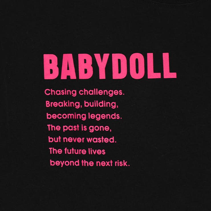 親子お揃い ネオンバックロゴTシャツ 1619A | BABYDOLL | 詳細画像11 