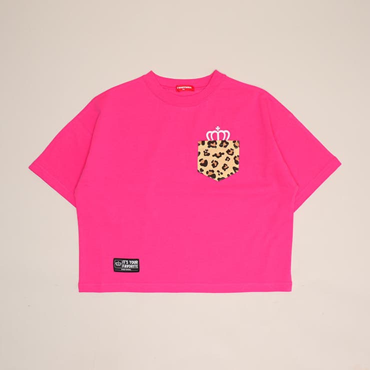 ピンク | 親子お揃い アニマルバックロゴTシャツ 1620K | BABYDOLL
