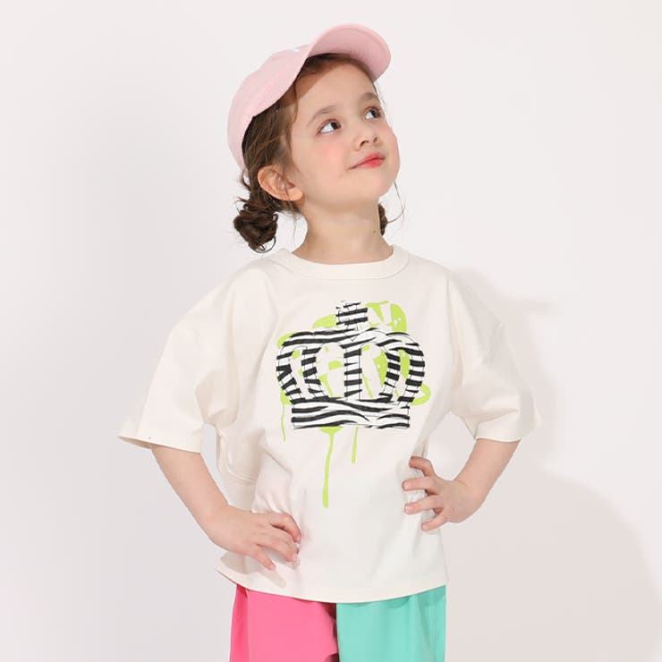 アニマルクラウン五分袖Tシャツ 1621K | BABYDOLL | 詳細画像4 