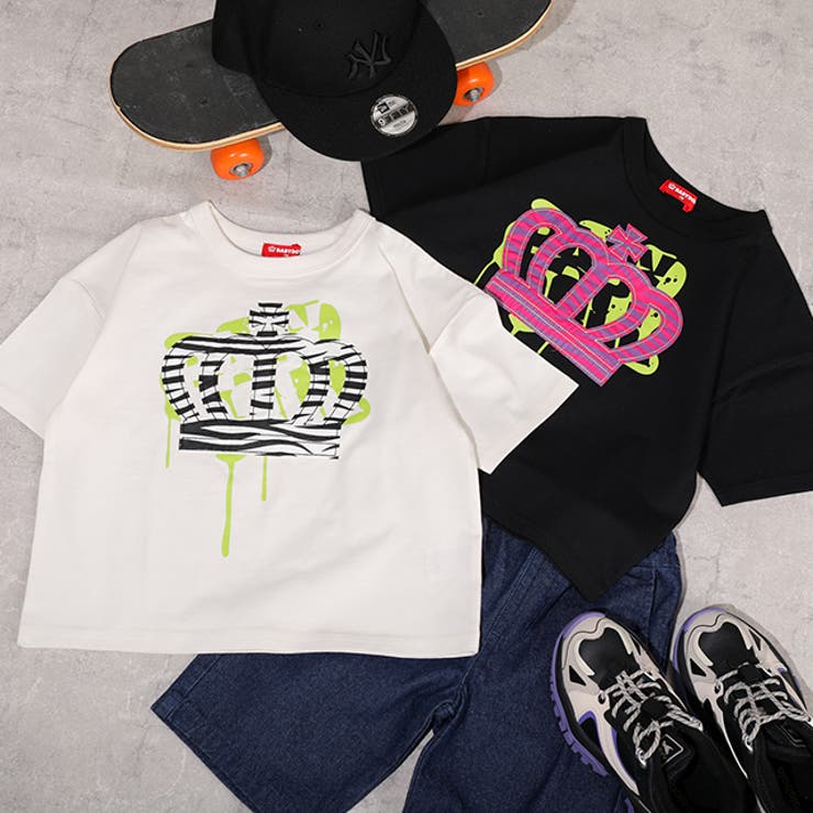 アニマルクラウン五分袖Tシャツ 1621K | BABYDOLL | 詳細画像8 