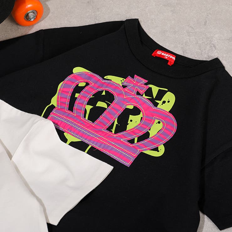 アニマルクラウン五分袖Tシャツ 1621K | BABYDOLL | 詳細画像9 