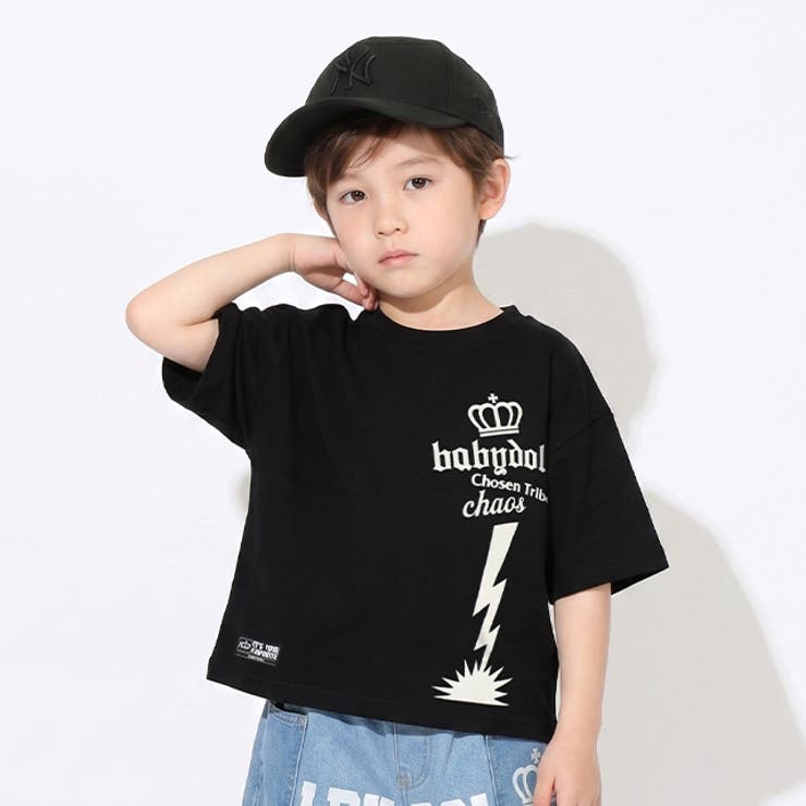 蓄光バックロゴTシャツ 1627K | BABYDOLL | 詳細画像4 