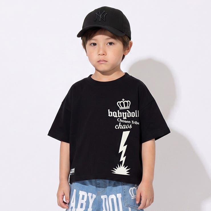 蓄光バックロゴTシャツ 1627K | BABYDOLL | 詳細画像7 