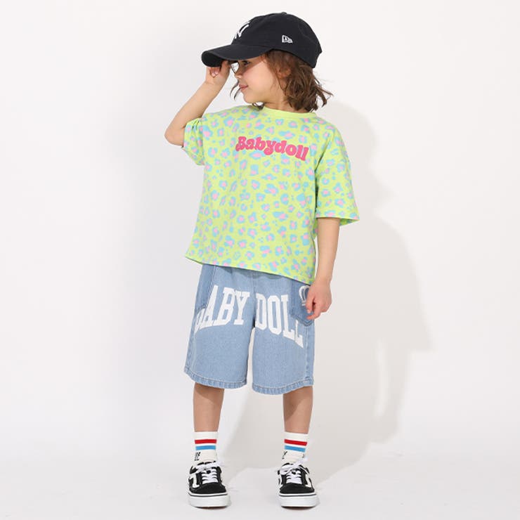 アーチロゴデニムハーフパンツ 1631K | BABYDOLL | 詳細画像4 