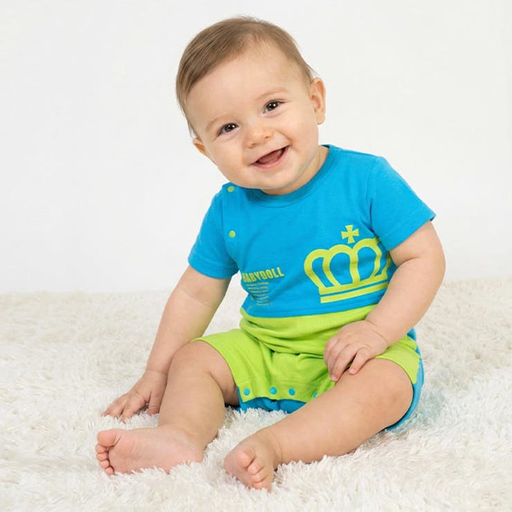 ネオンバックロゴロンパース 1642B | BABYDOLL | 詳細画像4 