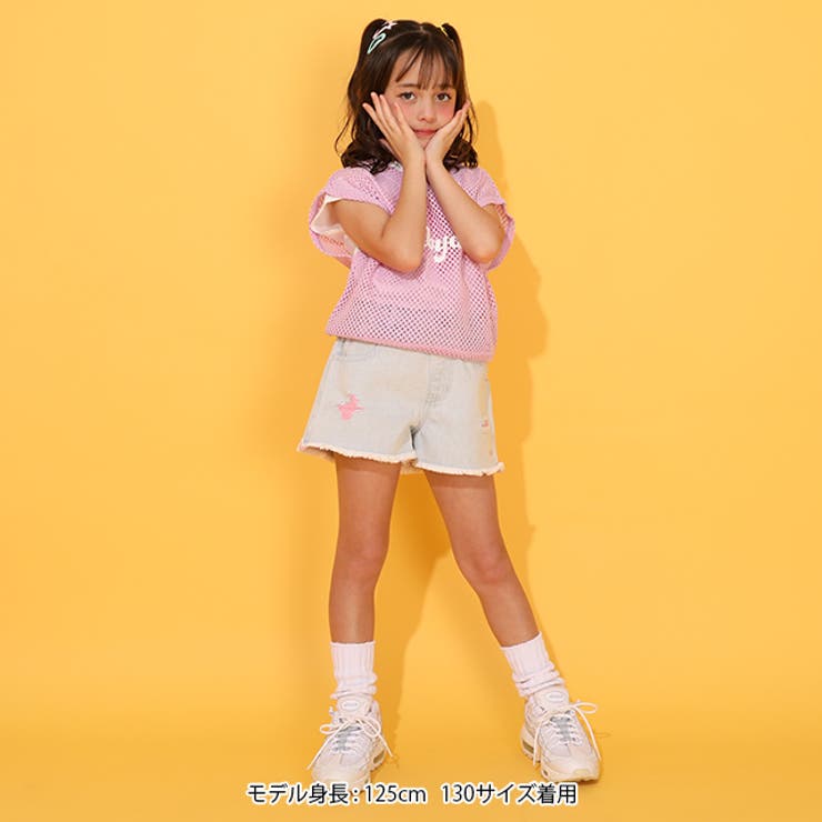 クラッシュデニムショートパンツ 1723K | BABYDOLL | 詳細画像2 