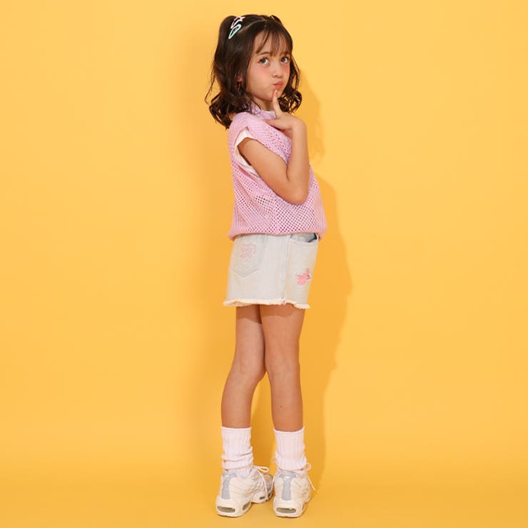 クラッシュデニムショートパンツ 1723K | BABYDOLL | 詳細画像5 