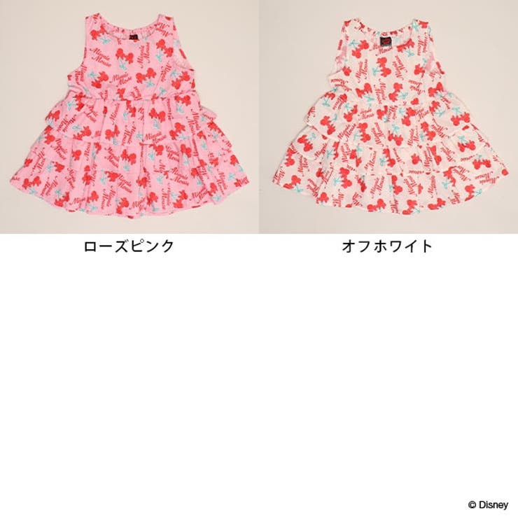 親子お揃い ディズニー チェリー総柄ワンピース 1747K | BABYDOLL | 詳細画像17 