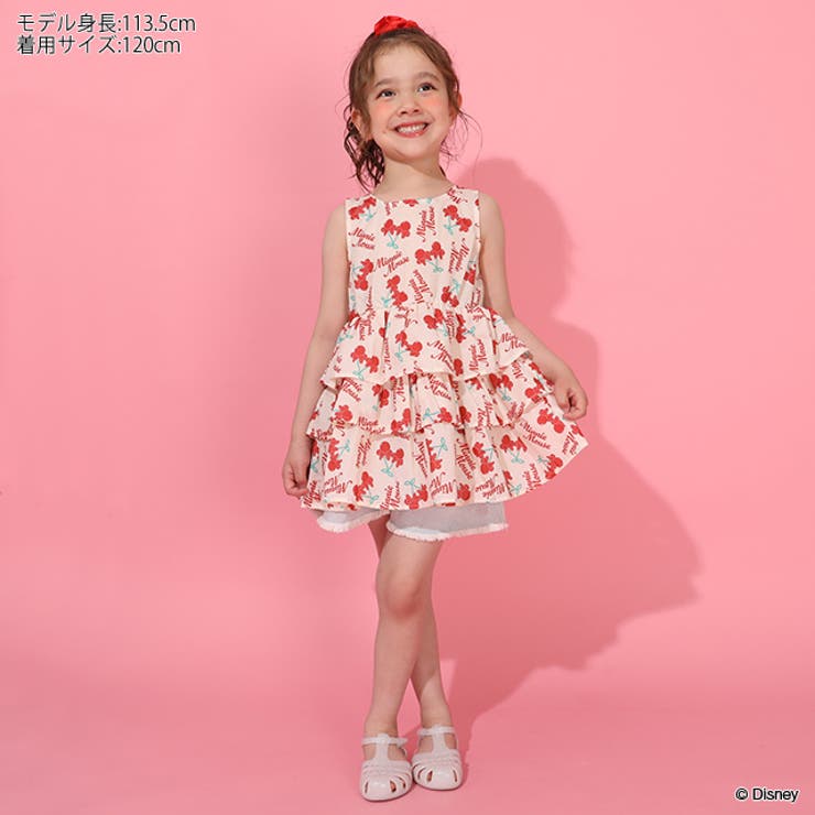 親子お揃い ディズニー チェリー総柄ワンピース 1747K | BABYDOLL | 詳細画像2 
