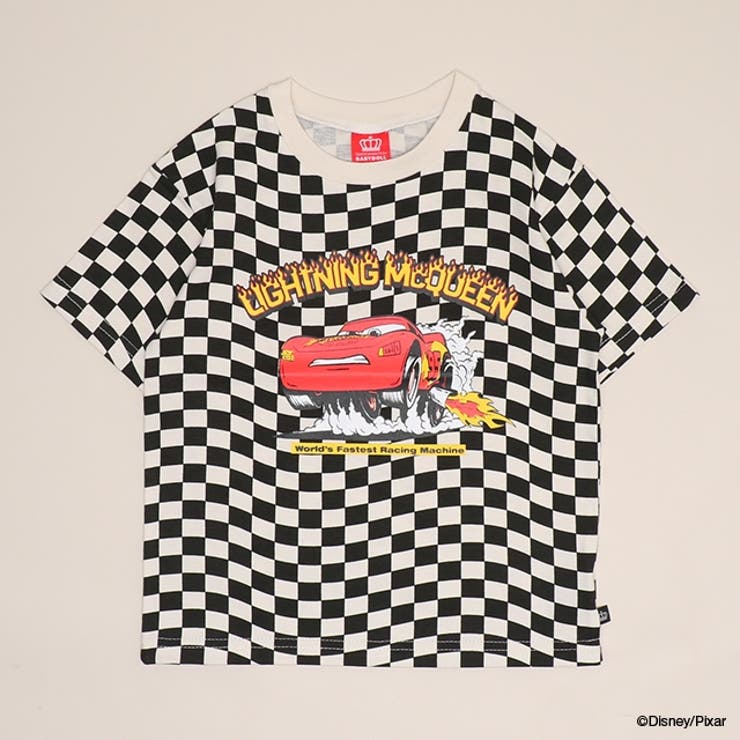 カーズ | ディズニー カーズ チェッカーTシャツ 1752K | BABYDOLL